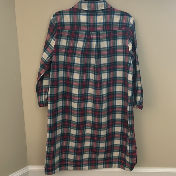 Crewcuts plaid flannel dress size 8 - Picture 4 of 4